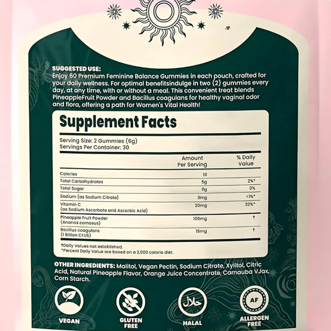gezonde ingredienten vagina